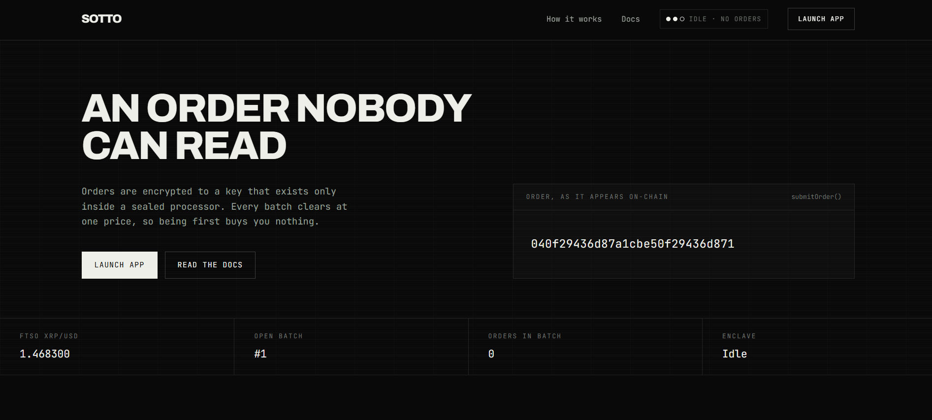 Sotto — product screenshot